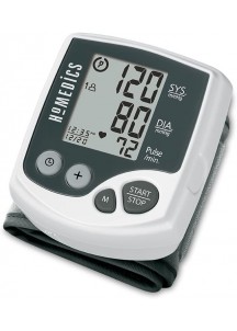 HoMedics Automatic Wrist Blood Pressure Monitor | 2 Users, 120 Stored Readings, Memory Average Function | Fast Accurate Readings, BONUS Protective Case Included