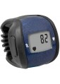 HealthSmart Sports Pulse Ring Heart Rate Monitor, Stopwatch and Clock, Includes Lanyard, Blue